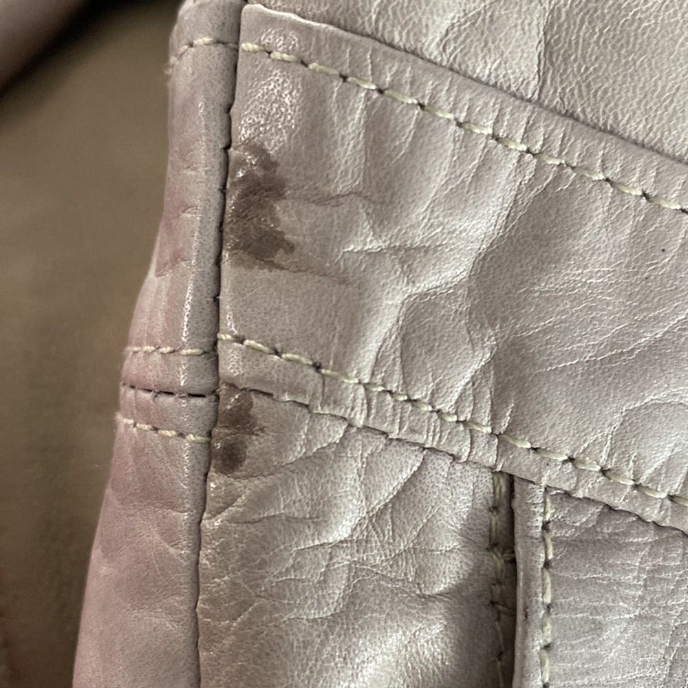 New Frontier gray leather jacket. - Picture 7 of 9